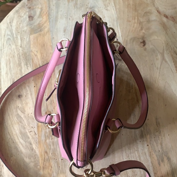 COACH Remi Satchel Pebbled Leather - - Picture 12 of 14